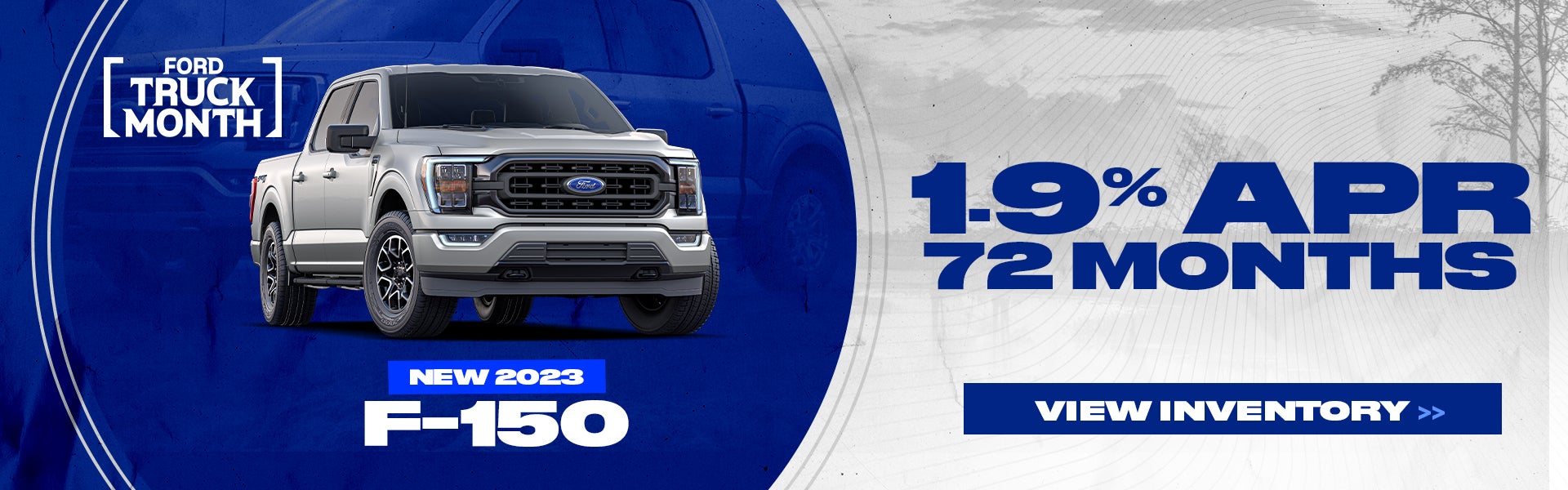 1.9% APR for 72 Months on New 2023 F-150